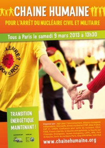 affiche chaîne humaine