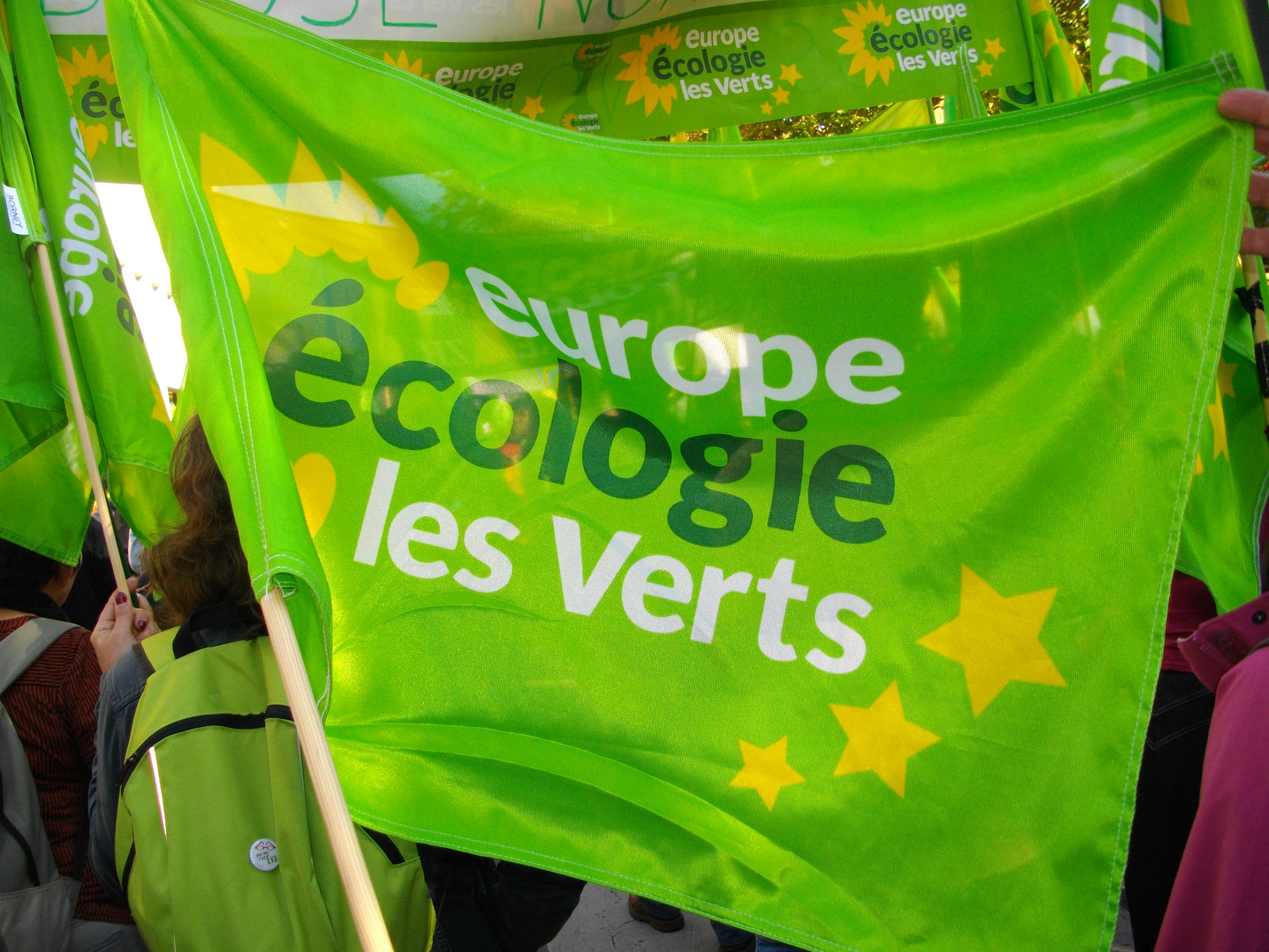 drapeau EELV Coutances